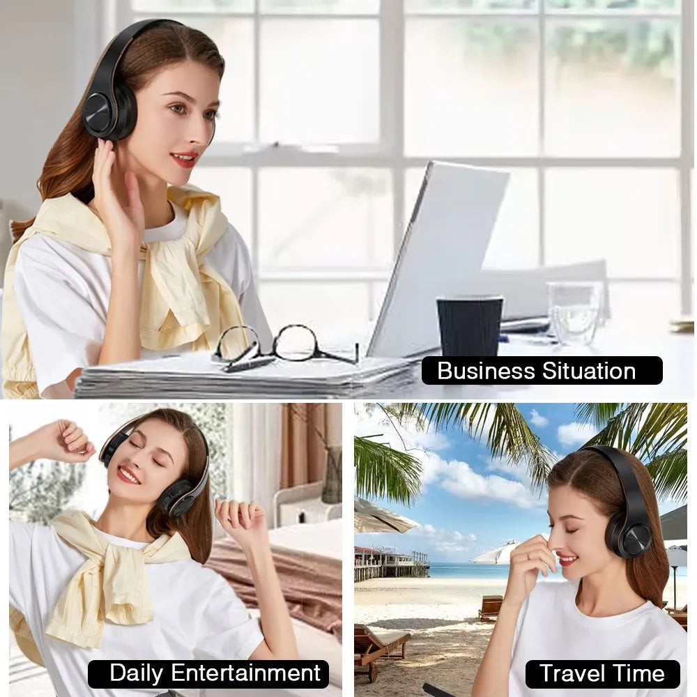 WIFI Stereo Head Phones with Bluetooth