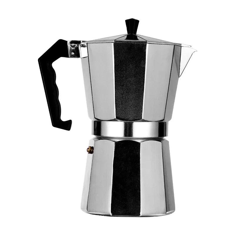 Mocha Coffee Pot-Italian Aluminum Octagonal Shap-Coffee-Tea Maker