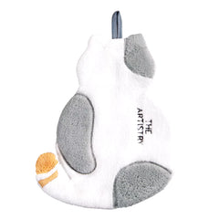 Cute Cartoon Hand Towel Super Absorbent Bathroom Cleaning Towel Microfiber Kitchen Towel High-Efficiency Bathroom Kitchen Tools