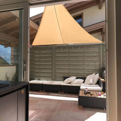 Multi-Size Triangle Sun Shade Sail Waterproof Outdoor Garden Patio Party Sunscreen Awing Sun Canopy for Beach Camping Pool