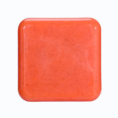 Kojic Acid Scrub Soap Orange Fragrance Body Face Wash Nature Ingredient Papaya Floral Pattern Paper Style Bath