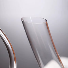 Crystal U-Shaped Wine Decanter Gift Box Swan Decanter Creative Wine Separator