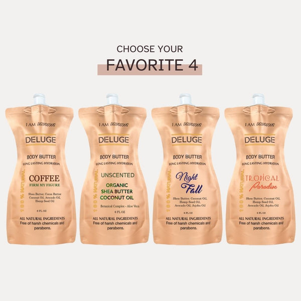 Body Butters Bundle of 4