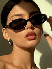 Oval Sunglasses Women Brand New round Retro Sunglasses for Men Fashion Small Frame Glasses Lentes De Sol Mujer