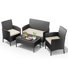 Carlina 4 - Person Outdoor Seating Group with Cushions