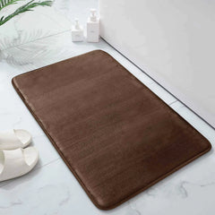 Memory Foam Bath Mat Large Size 40X60Cm Soft Comfortable Water Absorption Non-Slip Thick Bathroom Floor Rug Foot Mat