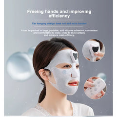 EMS Micro Current Electric Facial Massage Mask Vibration SPA Beauty Skin Care Mask Beauty Instrument