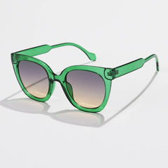 1/3Pcs Trendy Leopard round Sunglasses Woman Fashion Cat Eye Mirror Sun Glasses Female Brand Designer Classic Gradient Eyewear