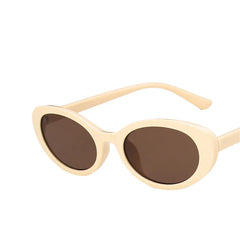 Oval Sunglasses Women Brand New round Retro Sunglasses for Men Fashion Small Frame Glasses Lentes De Sol Mujer