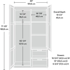 Wardrobe Wardrobe Bedroom Furniture Miscellaneous Wardrobe/Storage Pantry Cabinets Cinnamon Cherry Open Cabinet Cabinet/ Closet