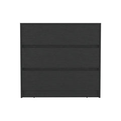 Dresser Maldus, Three drawers -Black
