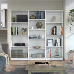 Chelton 3 Piece Living Room Set, White