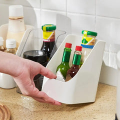 Refrigerator Organizer Bins Food Storage Box Transparent