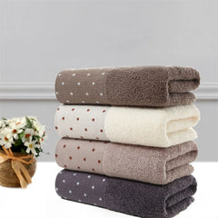Pure Cotton Towel- Super Absorbent Large Towels 35X75cm
