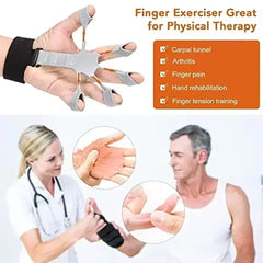 Silicone Grip Training and Exercise Finger Exercise Stretcher Hand Strengthener Arthritis Grip Finger Rehabilitation Training