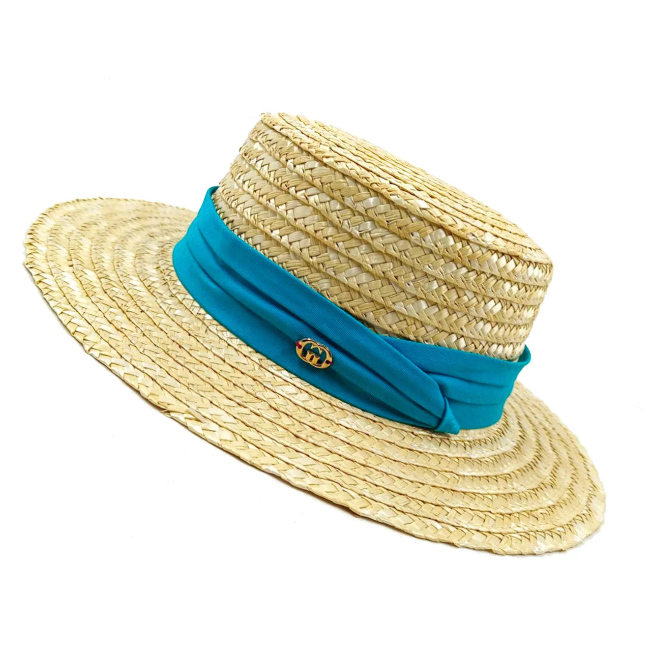 Summer Straw Hat Pearl Pin Women'S Summer Seaside Sunshade Hollow Groove Flat Top Straw Hat Sombrero 여성모자