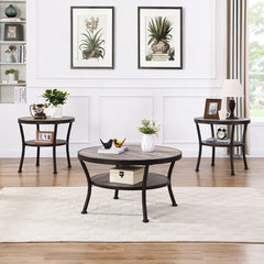 Aderes 3 - Piece Living Room Table Set