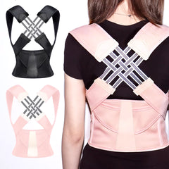 Back Brace Posture Corrector for Women and Men, Shoulder Straightener Adjustable Full Back Support Upper and Lower