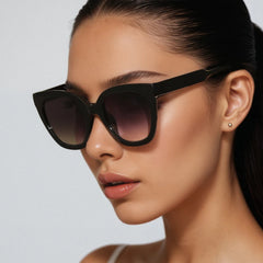 1/3Pcs Trendy Leopard round Sunglasses Woman Fashion Cat Eye Mirror Sun Glasses Female Brand Designer Classic Gradient Eyewear
