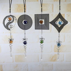 Outdoor Living Windgong Yard Tuin Spinner Wind Chime Met Spiraal Staart Bal Muur Opknoping Home Decor Decoratie Windgong