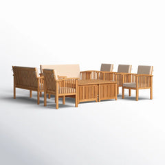 Amorae 8 Piece Sofa Seating Group