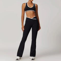Women 2PCS Yoga Set Nude Feeling Workout Sets Gym Push up Fitness Running Workout Tracksuit Sportwear Sport Bra Leggings Suit