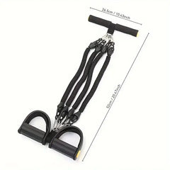 Pedal Tension Rope Puller Exercise at Home Multi-Functional Fitness Exercise Resistance Band Men Sports Gym Equipment