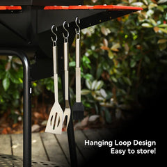 Claar Stainless Steel Non-Stick Grilling Tool Set