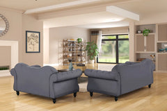 Iresha 2 - Piece Velvet Living Room Set