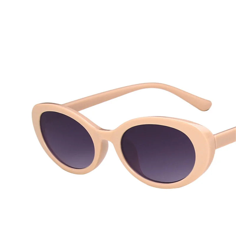 Oval Sunglasses Women Brand New round Retro Sunglasses for Men Fashion Small Frame Glasses Lentes De Sol Mujer
