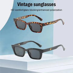 2Pcs Jennie Inspired Retro Small Frame Sunglasses, Fashionable Vintage Cat-Eye Glasses for Women