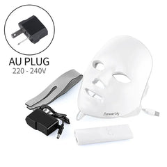 7 Color Light LED Facial Mask Skin Rejuvenatio Care Anti Acne Whitening Wrinkle