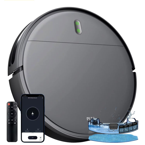 Robot Vacuum Cleaner Auto Charging 1400Pa Power App Control Water Tank Wet Mopping Robot Vacuum Cleaner Electric Sweeper