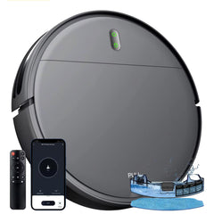 Robot Vacuum Cleaner Auto Charging 1400Pa Power App Control Water Tank Wet Mopping Robot Vacuum Cleaner Electric Sweeper