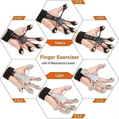 Silicone Grip Training and Exercise Finger Exercise Stretcher Hand Strengthener Arthritis Grip Finger Rehabilitation Training