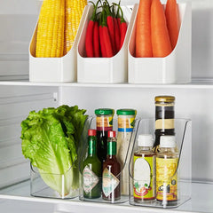 Refrigerator Organizer Bins Food Storage Box Transparent