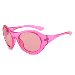 Oversized Y2K Punk Big Frame Vintage Sunglasses Women for Men Luxury Brand Designer Sun Glasses Popular Fashion Future Shades UV