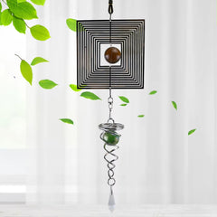 Outdoor Living Windgong Yard Tuin Spinner Wind Chime Met Spiraal Staart Bal Muur Opknoping Home Decor Decoratie Windgong