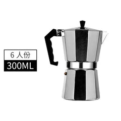 Mocha Coffee Pot-Italian Aluminum Octagonal Shap-Coffee-Tea Maker