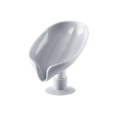 Leaf Shaped Soap Box Holder-Drainable Dish-Bathroom Supplies