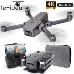 IDEA36 GPS RC Drone with 4K Camera 5Ghz WIFI FPV Optical Flow Positioning Quadcopter Brushless Motor Remoted Control Drones C0