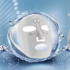EMS Micro Current Electric Facial Massage Mask Vibration SPA Beauty Skin Care Mask Beauty Instrument