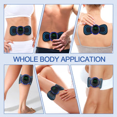 Portable Mini Electric Neck Massager With 5/1Pcs Massage Relief Back Massager