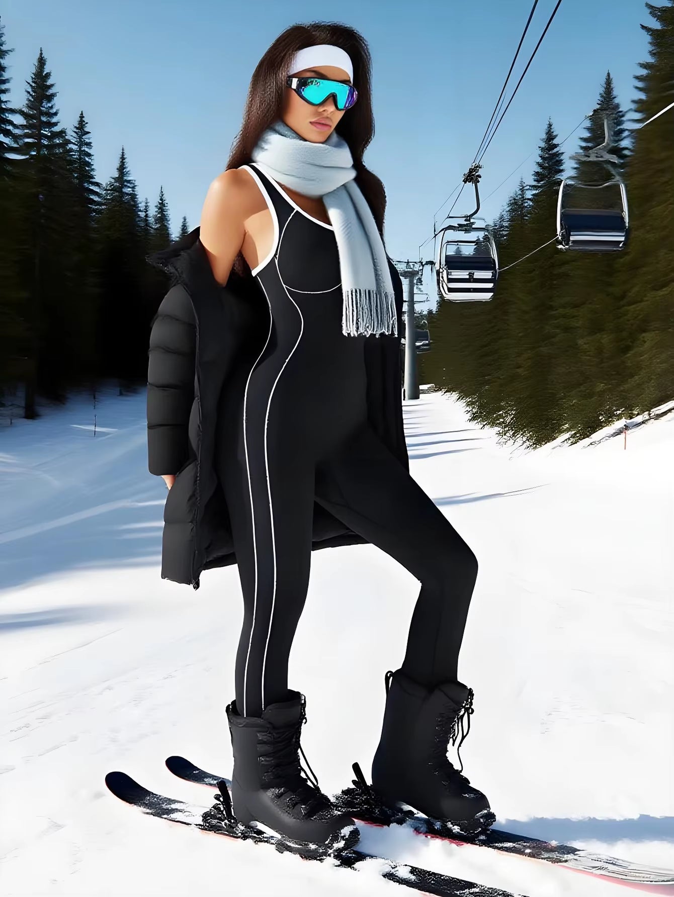 Seamless Sculpting Bodysuit Sportswear Woman Gym Jumpsuits Clothing Yoga Clothes Fitness Rompers Women Sports Leggings Pants