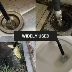 Cleaning Machine High-Pressure Bullet Nozzle Municipal Sewage Pointed Pipe Dredging Cleaning Nozzle
