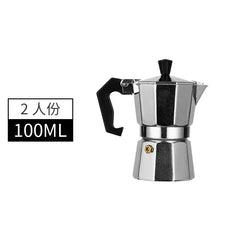 Mocha Coffee Pot-Italian Aluminum Octagonal Shap-Coffee-Tea Maker