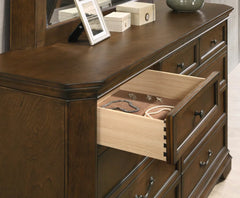 Ailany Solid Wood 6 Piece Bedroom Set