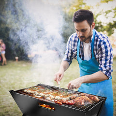 Outdoor Portable BBQ Grill,Foldable Charcoal Grill Camping/Home use