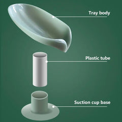 Leaf Shaped Soap Box Holder-Drainable Dish-Bathroom Supplies