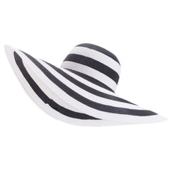 7.1''/18Cm Foldable Oversized Huge Wide Brim Sun Beach Straw Hats Wedding Womens Floppy Party Dressy A330